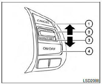 Precautions on cruise control